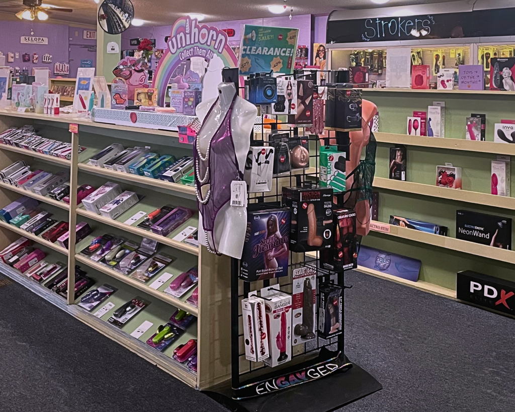 Sex toys and lingerie