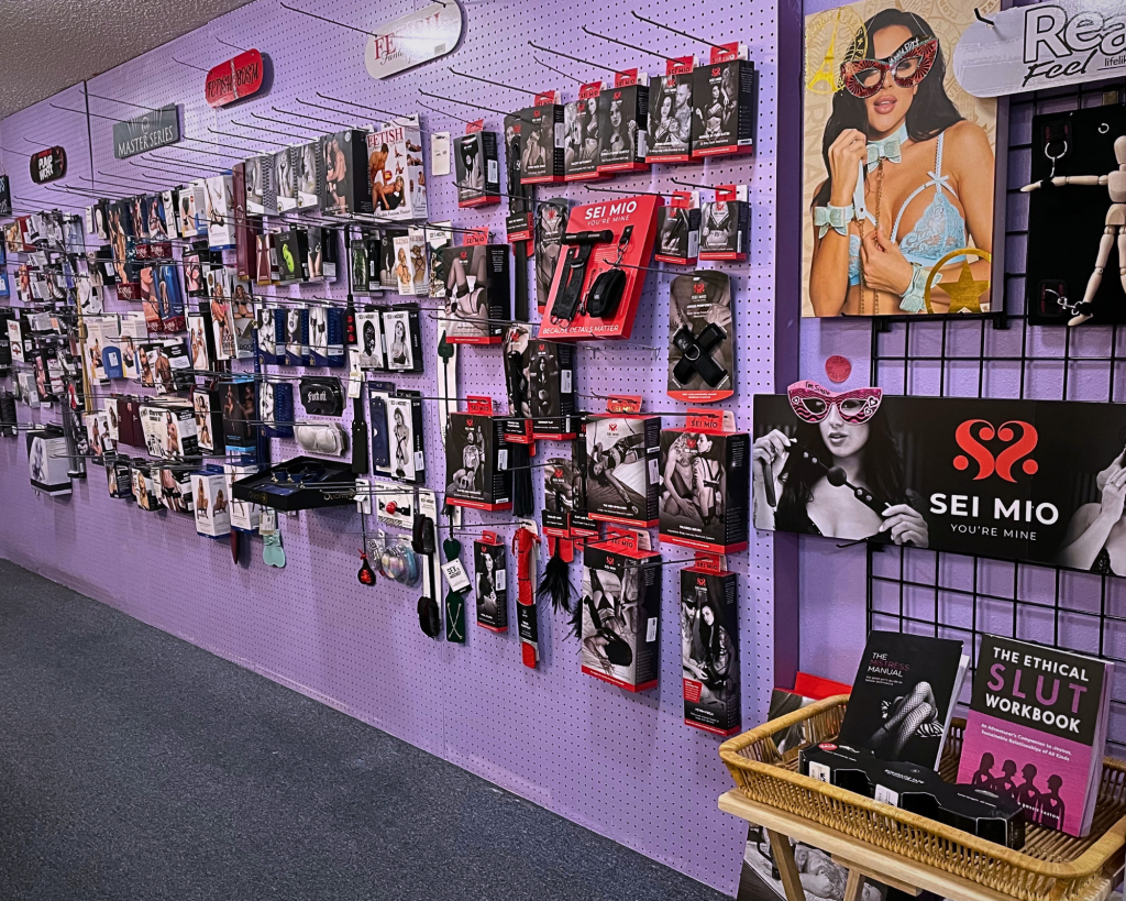 BDSM section of the store